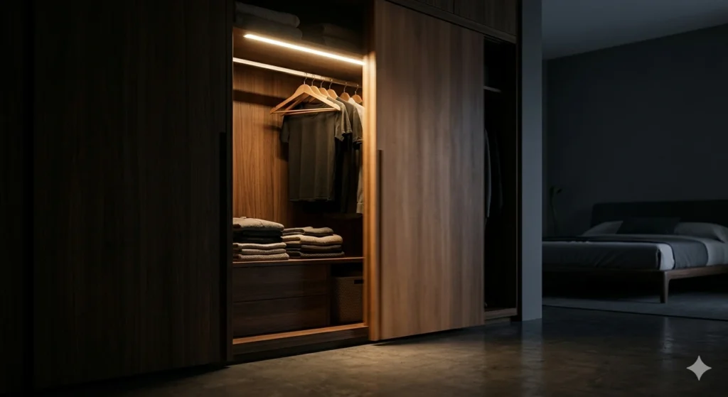 Motion sensor cabinet light