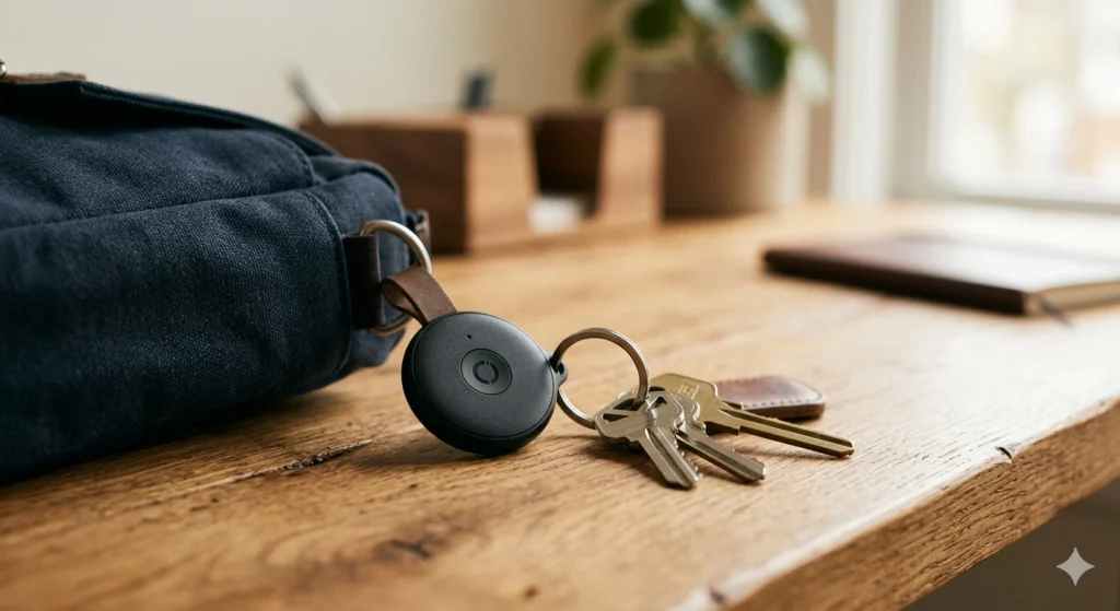 Bluetooth tracker for essentials