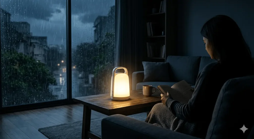 Rechargeable emergency light lamp